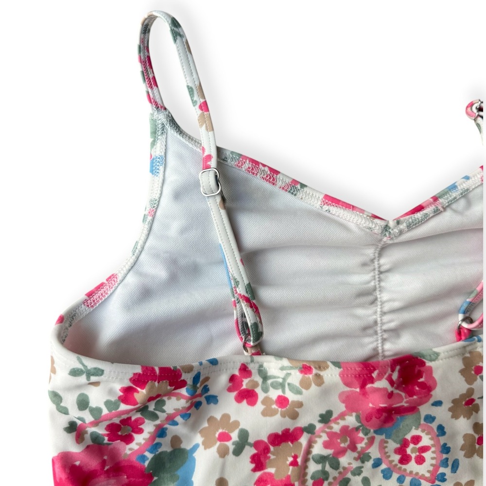 Abercrombie Kids Floral One Piece Swimsuit Size 15/16 - Picture 5 of 7